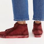 Free People River Run Distressed High Top Sneakers Photo 2