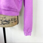 Aeropostale  “Be Bold” Cropped Hoodie Purple Berry M Photo 7