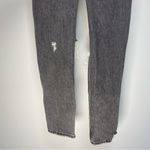 American Eagle  Grey Mom Jeans High Rise Ripped Distressed Minimal Grunge Indie 2 Photo 7