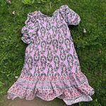 Knox Rose  Pink Paisley Dress Photo 0