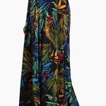 Tropical Print Wrap Skirt Boho Festival Maxi Wrap Skirt Size undefined Photo 1