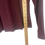 Patagonia  Women's Size Small Burgundy‎ Red Long Sleeve Crewneck Sweater Photo 6