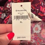 Gap Women's Burgundy Floral Swing Long Sleeve Dress Size XL NWT Photo 6