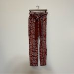 Veronica Beard Clerence Belted High-Rise Pants Rust Multi Size 4 Photo 8