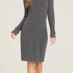 Barefoot Dreams 💕 CozyChic Ultra Lite Long Sleeved Dress Carbon Gray Medium NWT Photo 0