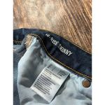 American Eagle  Hi Rise Skinny Blue Denim Distressed Jeans Sz 4 Photo 2
