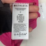Athleta  size medium air out cinch tank pink Fuchsia Sleeveless yoga athletic run Photo 7