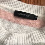 COLOR block knit sweater Photo 3