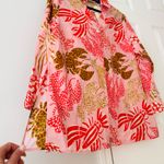 Farm Rio Lobster Print Oversized Button-Front Shirt/Tunic, Size S Photo 8