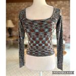 Cotton On Cotton:on Skirt Top Set Bodycon Mini Space Dye Blue Multi Knit S Festival Party Photo 12