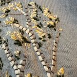 Liz Claiborne Sweater Embroidered Tree Design LizSport Vintage Women’s Large Photo 5