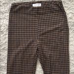Urban Outfitters  Checkered Trousers in Brown and Black Photo 0