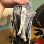 Lululemon NWOT Size 10 Moment To Movement 2-In-1 Tank Space Dye Camo Black White / Black Photo 5