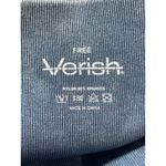 Verish Alltension Blue Gray Ribbed Flare Activewear Yoga Leggings Pants Sz XS/S Photo 5