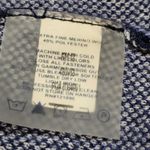 Title Nine  Womens Blue 1/4 Zip Merino Wool Blend Pullover Sweater Medium Photo 4