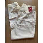 New Womens Buffalo David Britton Soft Tencel Lyocell Pull on Jogger Cream Medium Photo 2