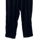 J.Crew  Peyton Velvet Ankle Mid Rise Pullon Trouser Dress Pants Pockets 4 Black Photo 3