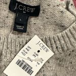 J.Crew CREW NECK GRAY WOOL SWEATER L Photo 2