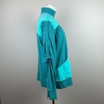 Neon Buddha Jacket L Womens Zip Up Lightweight Ruched Tie Sleeve Large Photo 2