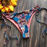 Bebe TAVIK  Floral Terrace Bikini Bottom MEDIUM Photo 1