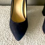 H&M Black suede block Heels Photo 6