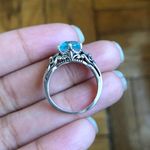 Kay Jewelers Sterling Silver Topaz Ring Photo 2