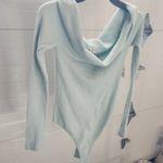 Free People  Autumn Cozy Off The Shoulder Bodysuit Size M Photo 3