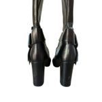 Valentino Garavani Black Leather Knee High boots Size 39.5/9.5 Women’s Photo 5