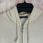 Brandy Melville  Oatmeal Cream Cropped Hoodie Photo 3