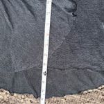 Line Women’s Size M Charcoal Gray Linen 3/4 Length Open Front Knit Cardigan Size M Photo 6