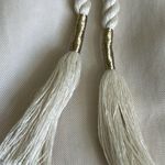 Chico's Chico’s high waisted pleated rope belt paperbag waist tapered ankle pants Photo 12