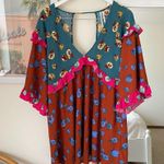 Anthropologie By  Floral Ruffled Sleeve Babydoll Sleep Dress Photo 3