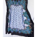 One Clothing Y2K Floral Smocked Babydoll Top Cap Sleeve Rose Empire Waist Small Photo 2