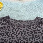 Abercrombie & Fitch Soft A&F Collection Navy Black Animal Print Pullover Photo 1