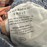 American Eagle  Outfitters Blue Highest Rise Baggy Jeans Size 16 Straight Leg Photo 5