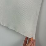 Vtg Y2K Zebra Stripe Ribbed Top Sz Large Quarter Zip Sleeveless Tank Black Photo 11