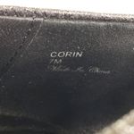 Donald Pliner Womens 7M Corin Suede Dress Pump Black Silver Metallic NEW Photo 7