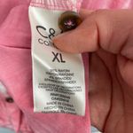 C&C California  Rose Pink Tie-Dye‎ Button Up Sleeveless Top Photo 4