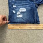 BKE  Stella Distressed Stretch Blue Jean Shorts Size 27 ABK1930 Photo 8