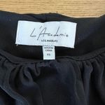 L'Academie  - Julianna Cropped Top and Mini Skirt in Black Photo 2