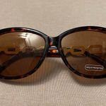 Frame Brown Round Sunglasses Photo 1