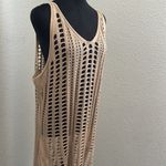 Cha cha Tan Crochet Swim Cover up Size 2X Photo 1