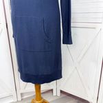 Lilly Pulitzer Jupiter Knit Sweater Shift Dress Navy Blue XS Long Sleeve Photo 6