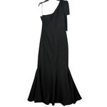 Petal and Pup Petal and‎ Pup $119 NWT black Charmed One Shoulder Midi Dress M Photo 6