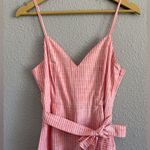 Gianni Bini NWT Striped Crop Leg Jumpsuit Size 4 Wide leg Cotton Photo 2