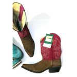 Ariat New NWT Boot Shoe Bundle Womens 5.5 Smoky Boots Western Turquoise Pink Bro Photo 2