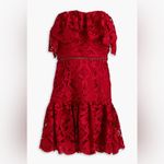 Monique Lhuillier ML
Strapless ruffled lace mini dress Photo 4