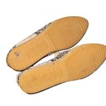Stuart Weitzman  Catalan snakeskin espadrille slip on sneakers Photo 5