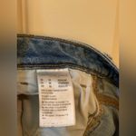 American Eagle Outfitters Light Blue Straight Leg Stretch Mom Jeans. Size-00 Photo 4