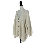 Jenni Kayne Alpaca Cocoon Cardigan In Ivory Photo 7